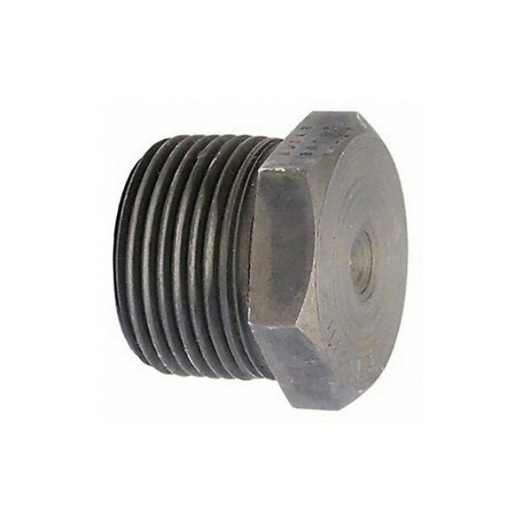 Hex Head Plug Hex Head Plug, 3" Pipe, MNPT, Black Forged Steel, Class 3000