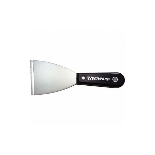 Westward Putty Knife,Bevel/Offset End,SS,3"W 46A913