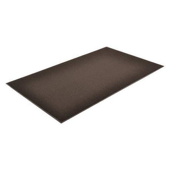 Notrax Entrance Mat, Polypropylene, 3/8 in Thick, Black, 6 ft W x 8 ft L 141S0068BL