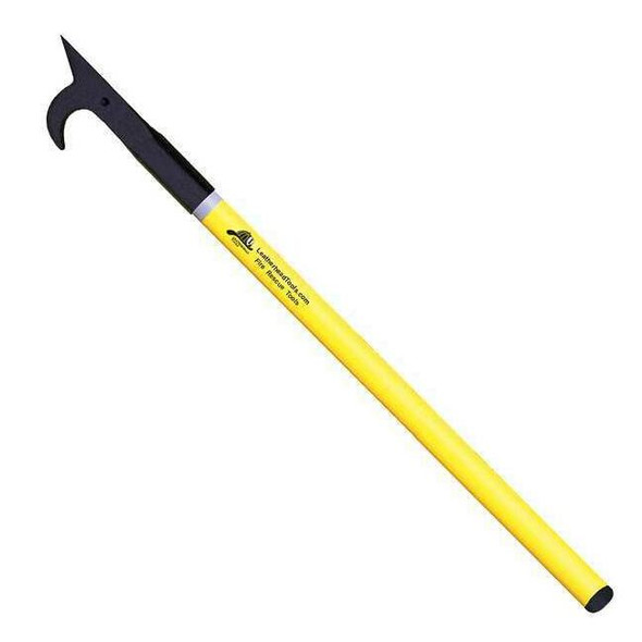 Leatherhead Tools American Hook, 6 ft. Pro-Lite Pole, HiViz Yellow PLY-6AH-B