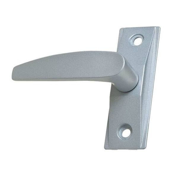Kaba Ilco Deadlatch Lever Handle,Aluminum 456-S-LH-01-AL
