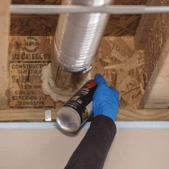 Great Stuff Spray Foam Sealant, 12 oz, Aerosol Can, Yellow, Big Gap Filler 00157906