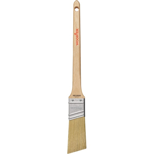 Wooster Paint Brush,Angle Sash,1" Z1216-1 Wooster Paint Brush,Angle Sash,1" Z1216-1