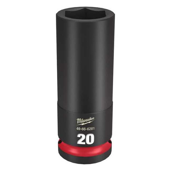 20mm SHOCKWAVE Impact Duty 1/2 in. Drive Deep Well 6 Point Impact Socket