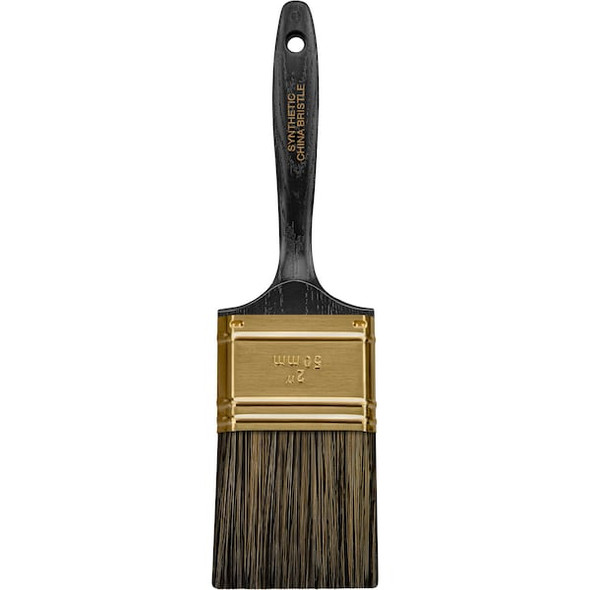 Wooster 2" Flat Sash Soft, China Hair Bristle, Paint Brush, Plastic Handle Z1101-2