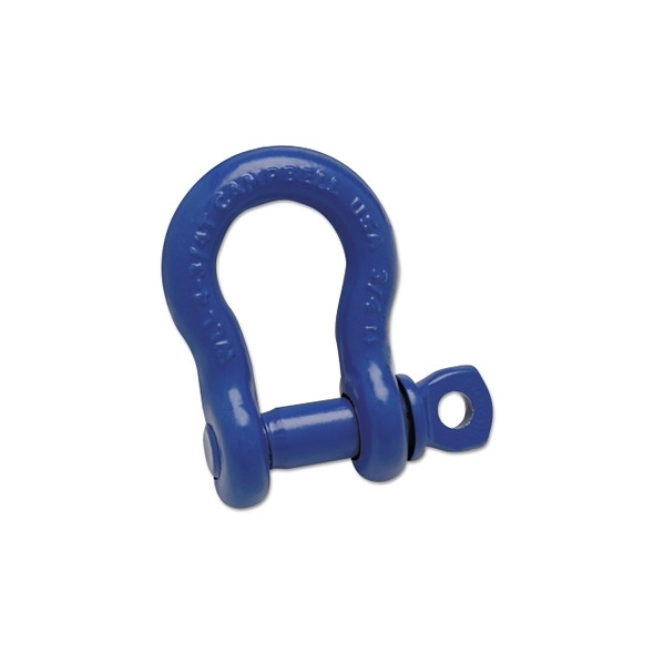 C-419-S Series Anchor Shackle, 1-11/16 in Opening, 1 in Bail Size, 8-1/2 t, Screw Pin Shackle