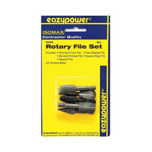 Manufacturer Varies RotaryFileSet,Tapered;Pear;Round,W:0.5" 30402