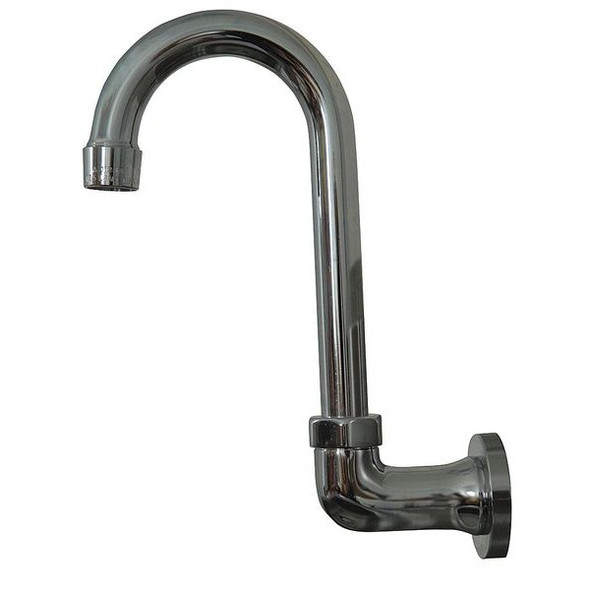Advance Tabco Gooseneck Kitchen Faucet, Manual, Single Hole Mount, 1 Hole K-121
