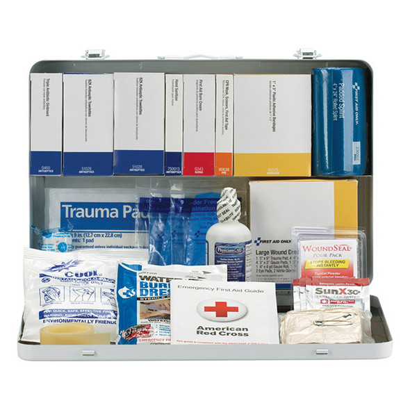 50-Person ANSI B+ Weatherproof Contractor First Aid Kit