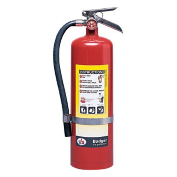 Badger™ Extra 10 lb ABC Fire Extinguisher w/ Wall Hook