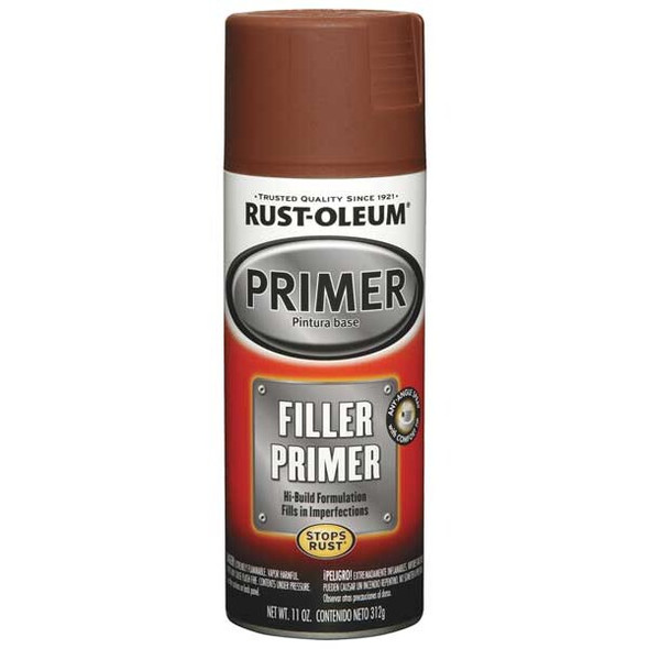 Rust-Oleum Automotive Filler Primer,Red,11 oz. 249320 Rust-Oleum Automotive Filler Primer,Red,11 oz. 249320