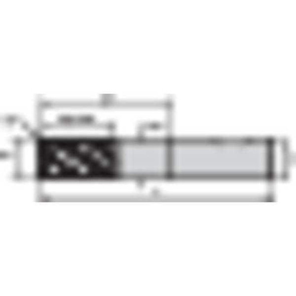 Widia End Mill,5.00mm Milling Dia.,D001-D011 57N806002MT