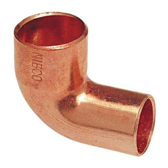 Nibco 4" NOM FTG x C Copper 90 Degree Close Rough Elbow 6072 4