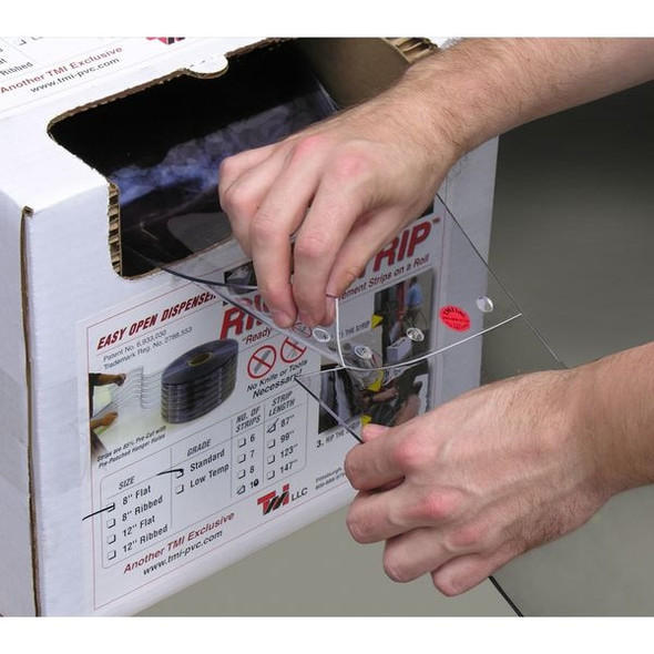 Tmi Rip-A-Strip Replacment, Smooth, 8in, Clear 999-00200