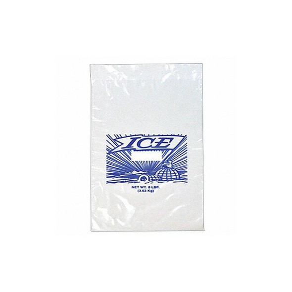 Manufacturer Varies Printed Ice Bags,8 lb,20 in,PK1000 55NK57