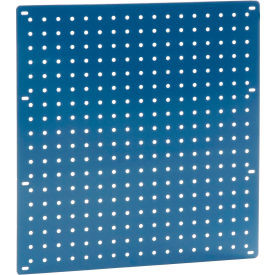 Global Industrial Heavy Duty Steel Pegboard 18"" x 19"" Blue