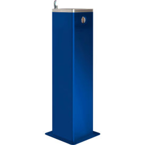 Global Industrial Outdoor Pedestal Drinking w/ Filter Blue Global Industrial Outdoor Pedestal Drinking w/ Filter Blue