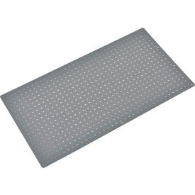 Global Industrial Steel Pegboard Panel 36 x 19 Gray