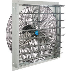 Continental Dynamics Direct Drive 30"" Exhaust Fan w/ Shutter 1 Speed 8000CFM 1/