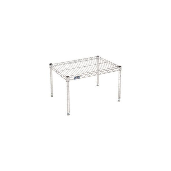 Nexel Chrome Wire Dunnage Rack - 30""W x 18""D x 14""H