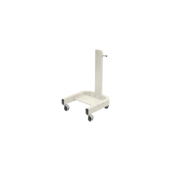 Global Industrial 40""H Mobile Post with Caster Base - Beige