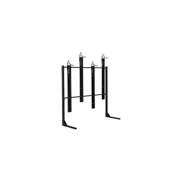 Global Industrial Indoor Vertical Fat Tire Bike Rack 4 Bike Capacity Black