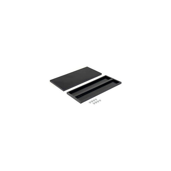 Global Industrial Shelves For 36""Wx24""D Storage Cabinet Black 2 Pack
