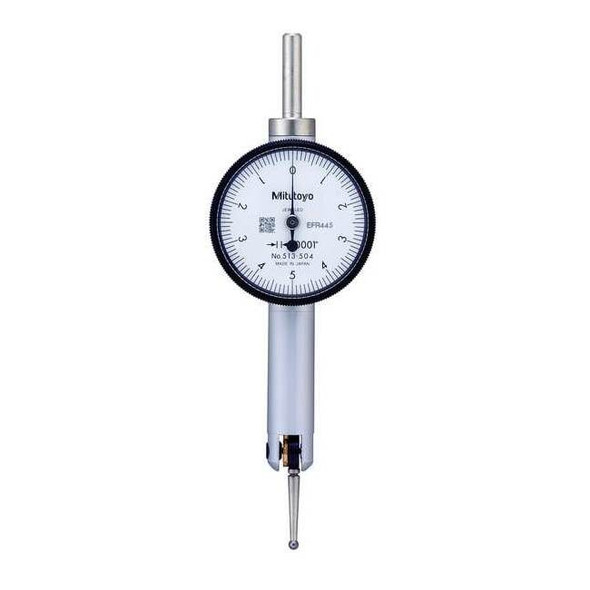 Mitutoyo Dial Test Indicator,Vert,0 to 0.100 In 513-504-10E
