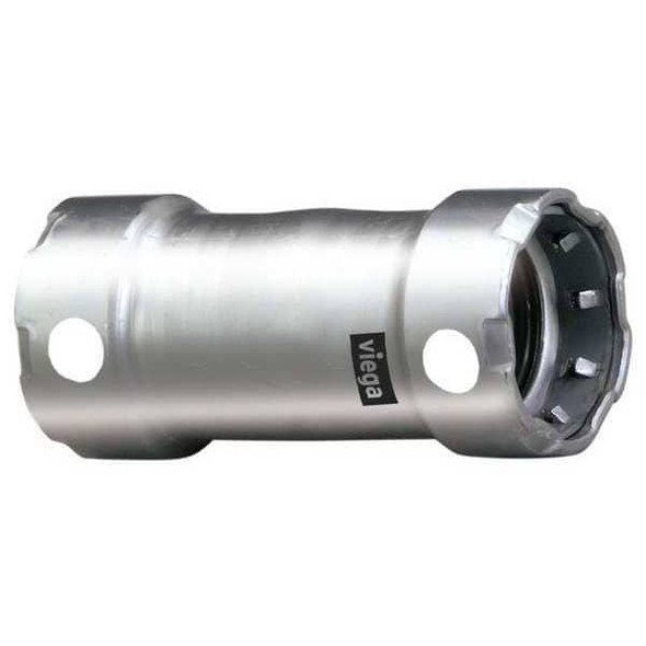 Viega MegaPress coupling no stop,1-1/2"x1-1/2" 95325