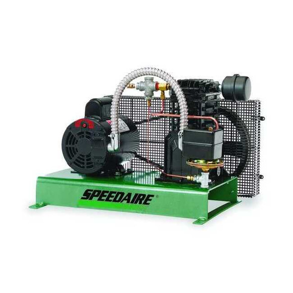 Speedaire Electric Air Compressor, 2 hp, 1 Stage 4B242