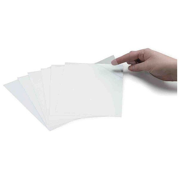 Brady LaminateSheet,Polyester,7-1/2inW,PK25 99276