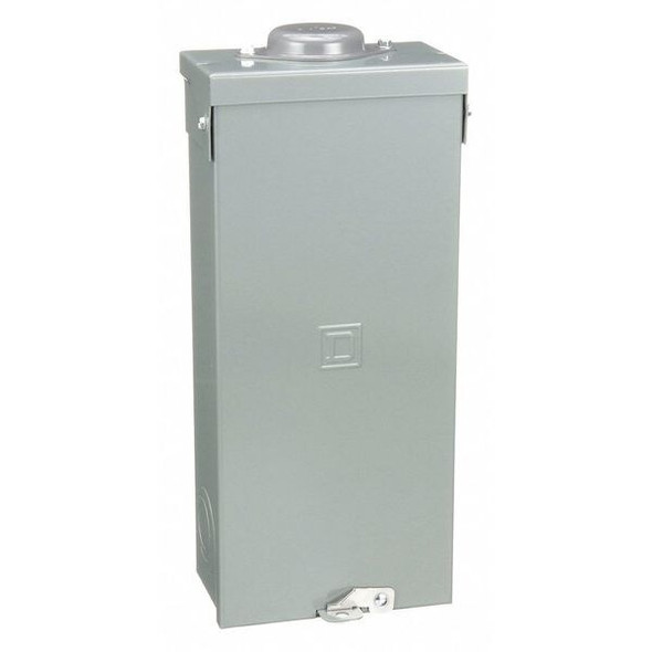 Circuit Breaker Enclosure, QO, 2 Spaces, 125A, Main Lug, 1 Phase