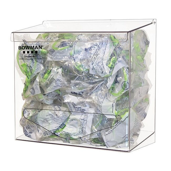 Bowman Dispensers Bulk Dispenser, Clear, 11-1/8inH BP-021