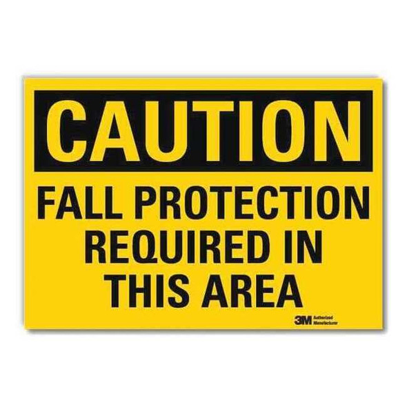 Lyle Caution Sign,7inx10in,Reflctv Sheeting U4-1300-RD_10X7