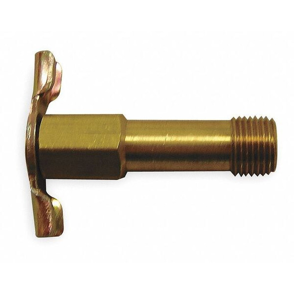 Eaton Aeroquip Drain Cock,Brass,MNPT,1/8 In 185