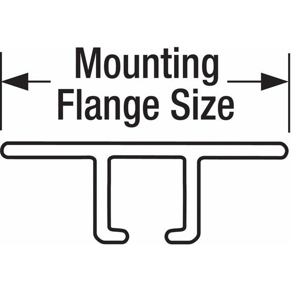Tanis Strip Brush Holder,Overall Length 36 In AH702036CF Tanis Strip Brush Holder,Overall Length 36 In AH702036CF
