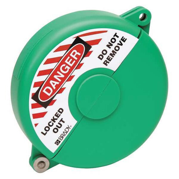 Brady Gate Valve Lockout,Fits Sz 5 to 6-1/2 65597 Brady Gate Valve Lockout,Fits Sz 5 to 6-1/2 65597