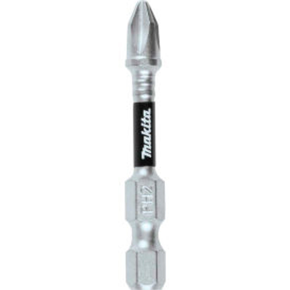 Makita Impact XPS #2 Phillips 2"" Power Bit Matte Nickel 3/Pack