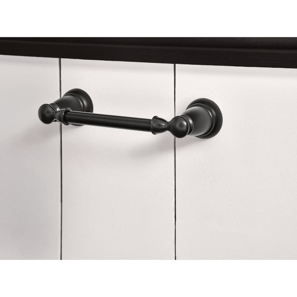 Moen Banbury Pivoting Wall Mount Paper Holder, Matte Black Y2608BL 418450