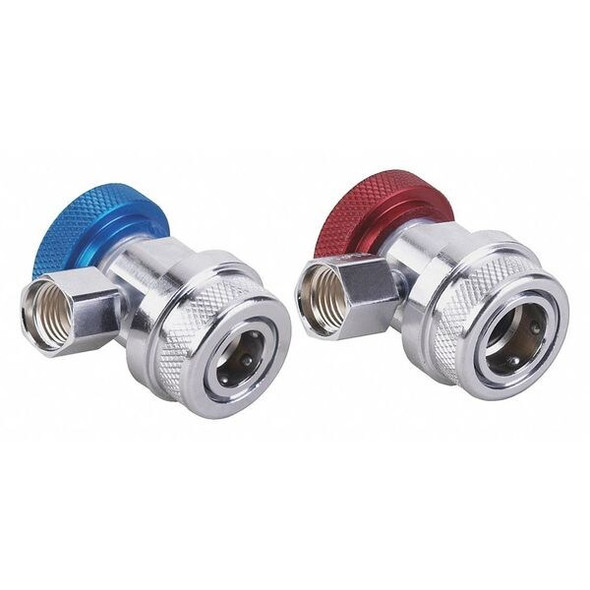 Robinair Coupler, 1 Red, 1 Blue 18192