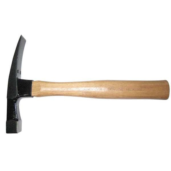 Westward Bricklayers Hammer,Hickory,16 Oz 6DWK8
