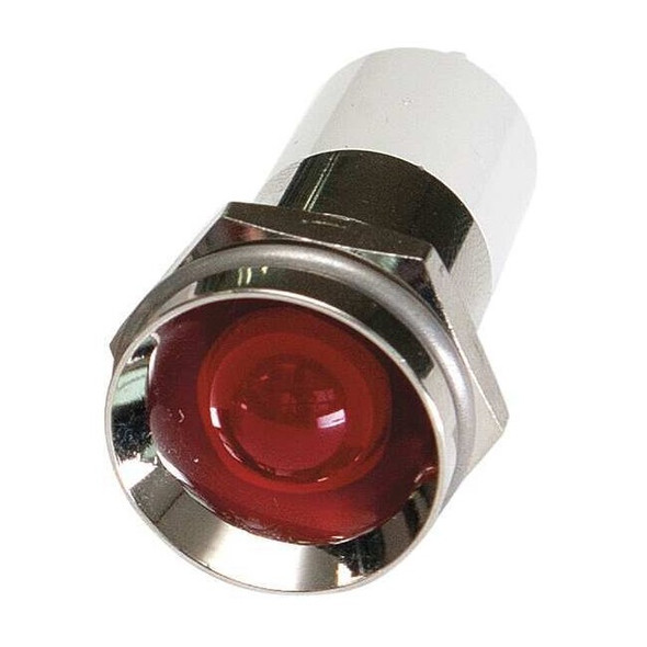 Manufacturer Varies Protruding Panel Light, Red, 24 V DC 24M157