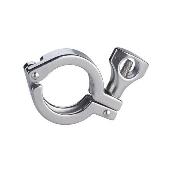 Vne Clamp, Stainless Steel, Threaded, 6 in 13MHHM6.0-H