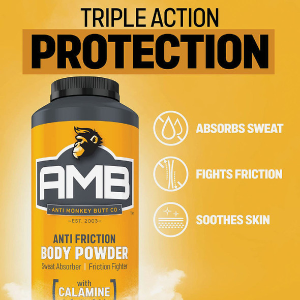 Anti Monkey Butt 8 Oz. Calamine Body Powder Anti Monkey Butt 8 Oz. Calamine Body Powder