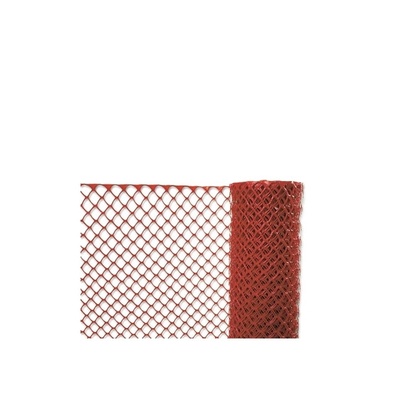 Safety Fences, 4 ft x 50 ft, Polyethylene, Orange