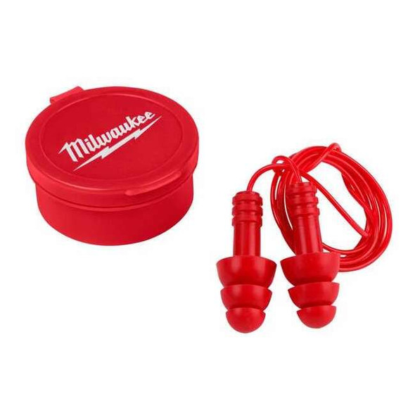 Milwaukee Tool 3PK Reusable Corded Earplugs 48-73-3151