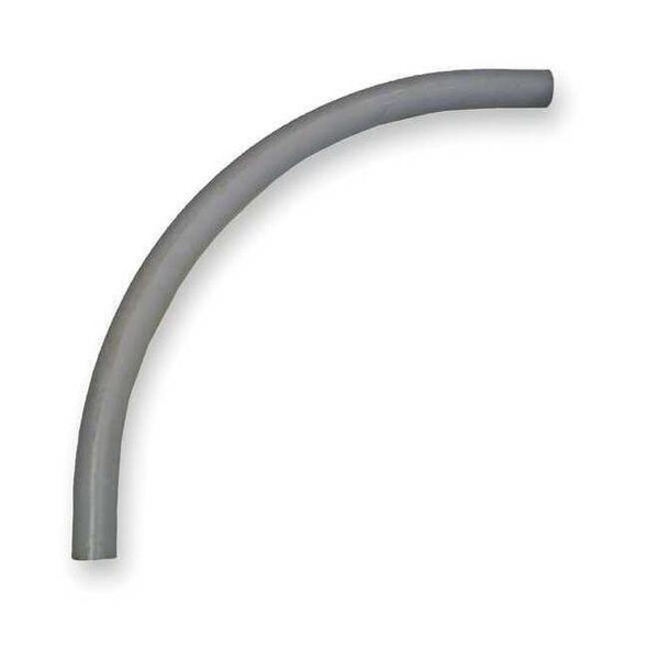 Cantex Conduit Fitting 90 Deg Elbow, 3 in, Glue, PVC, Plain 5133820