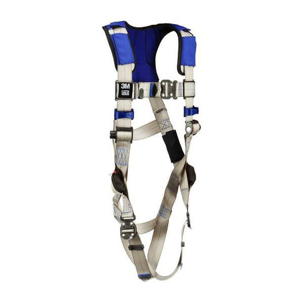 ExoFit(TM) X100 Fall Protection Harness, S, 420 lb, Quick-Connect Chest/ Quick-Connect Leg Straps