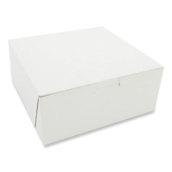 SCT® Bakery Boxes, Standard, 7 X 7 X 3, White, Paper, 250/carton 1517
