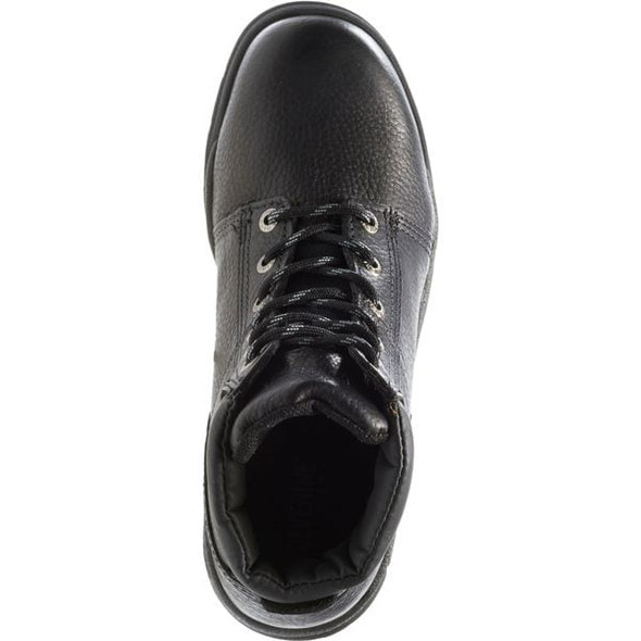 Wolverine Men's 6-Inch Work Boot, 11 XW, Steel Toe, 6 in H, Black, W04714 W04714